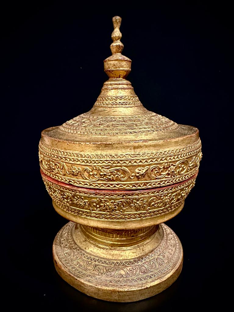 Buddhist traditional offering vessel, 'hsun ok'- 7346